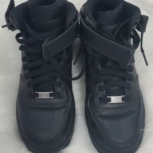 Black Air Force 1s